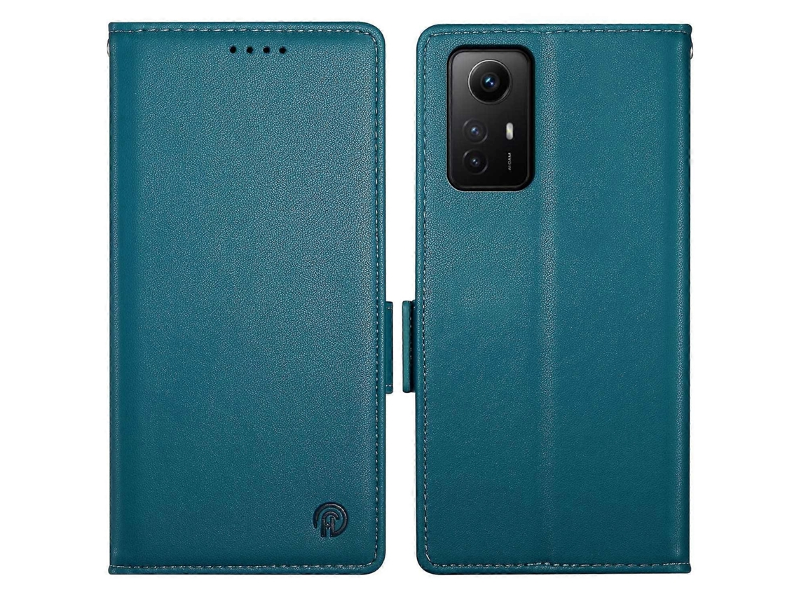 Capa De Couro Com Fecho Magnético Df-010 Para Xiaomi Redmi Note 12s 4g