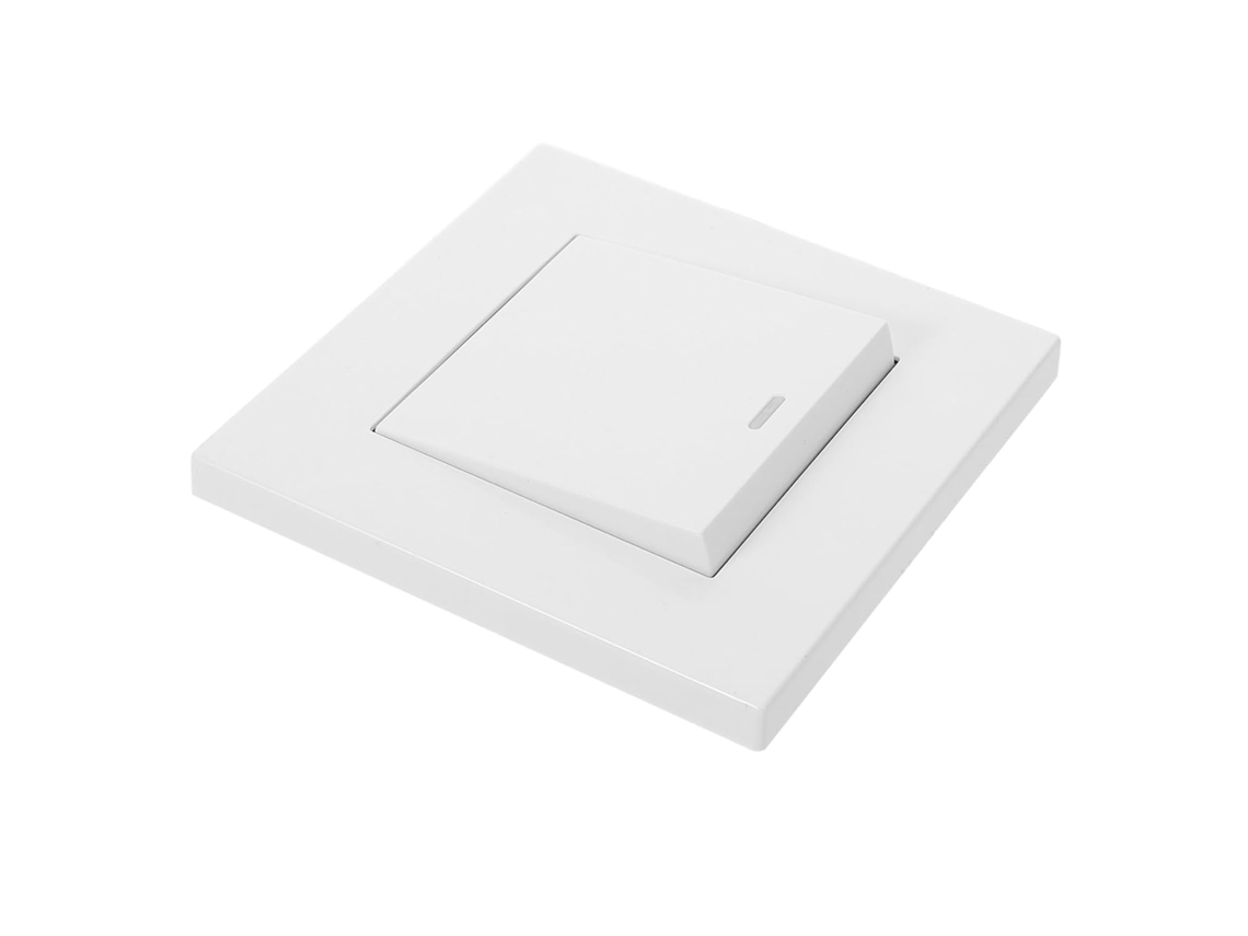 Interruptor Duplo Multifuncional Moderno Para Instalação Na Parede, Ideal Para Residências.
