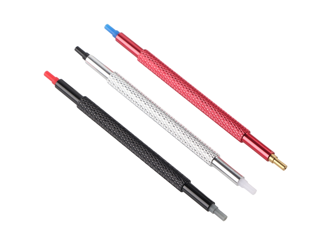 3pcs Pressor de Ponteiros de Relógio B062 1 2 3 Ferramenta de Reparo com Cabeças Duplas