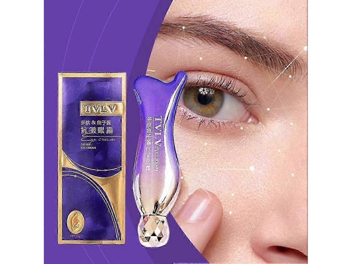 Creme Hidratante Antienvelhecimento Roll-on Para A Área Dos Olhos, Com Massagem E Reparação.