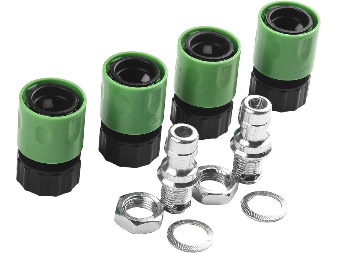 Kit De Lavagem De Plataforma Em Aço Inoxidável Para Cortadores De Grama, Com Bicos.
