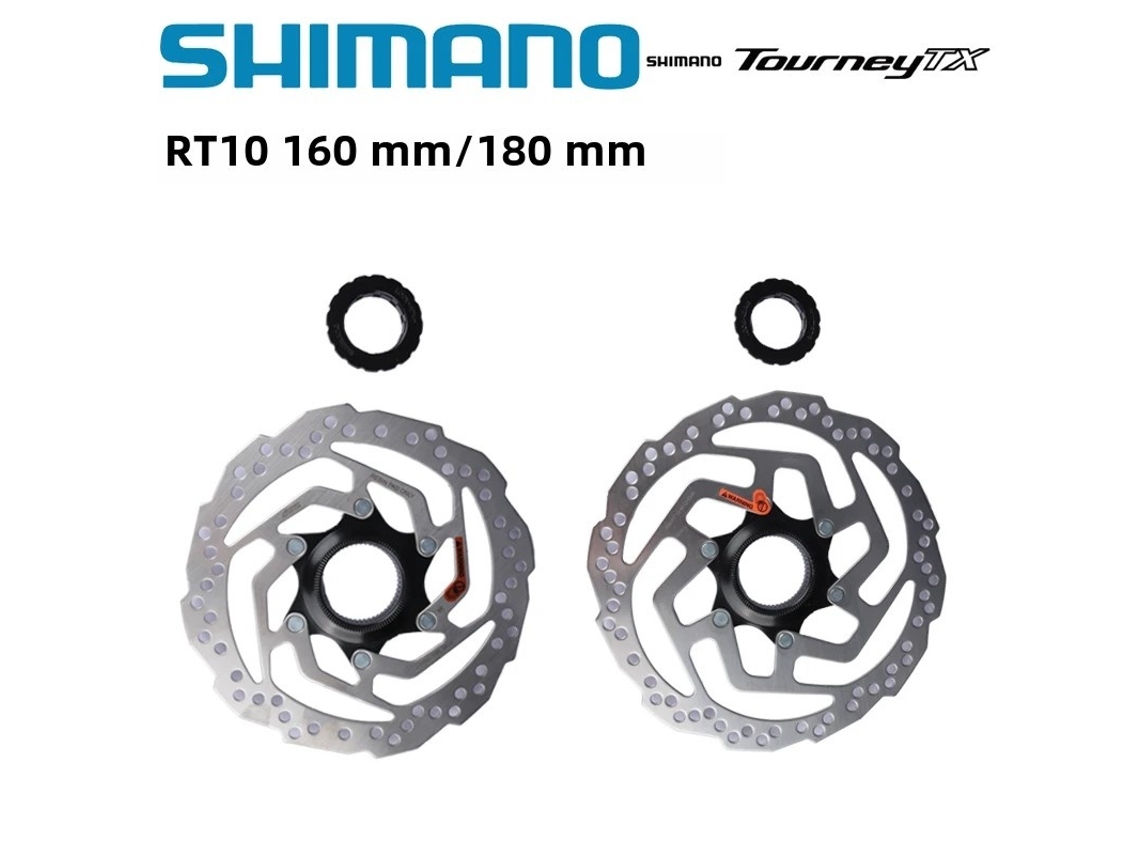 Lurelia Rotor Center Lock Rt10 160/180 Mm Para Bicicleta Mtb Série M2000