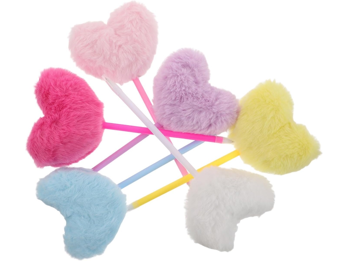 Caneta Para Uma Experiência De Escrita Confortável, Com Pompons De
