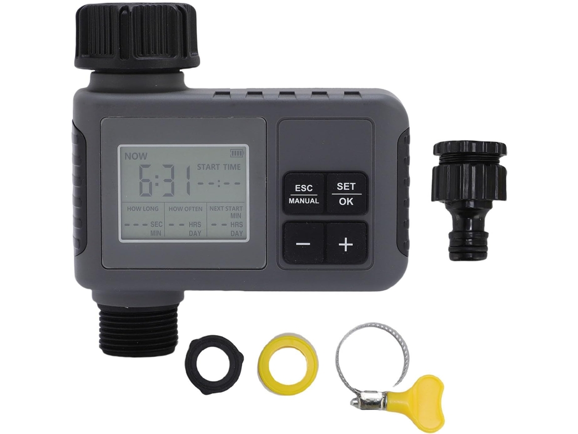 Controlador De Irrigação Automático Com Visor Lcd Para Torneiras 3, 4