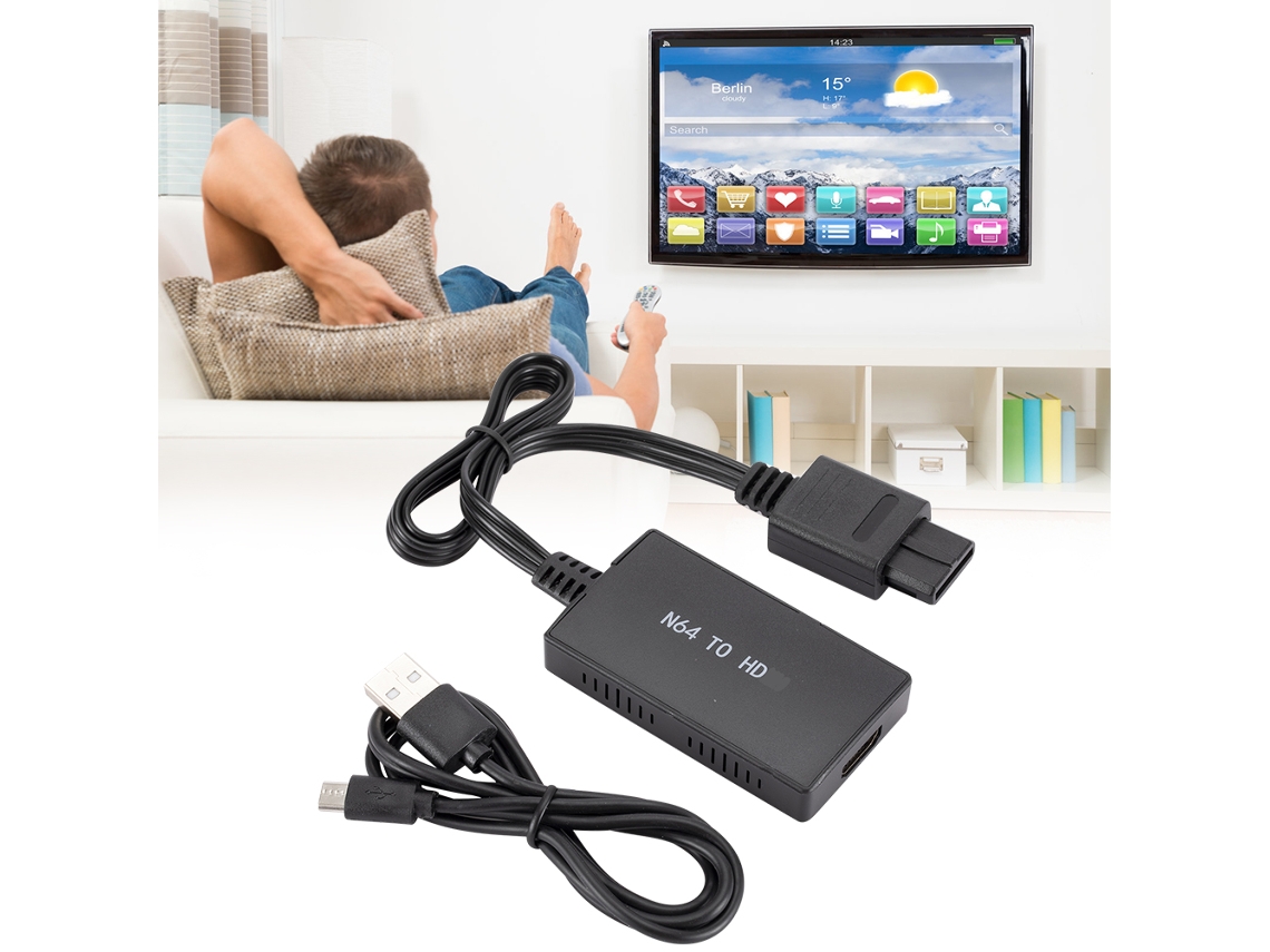 Conversor Vídeo N64 para Hdmi LAXISCREED