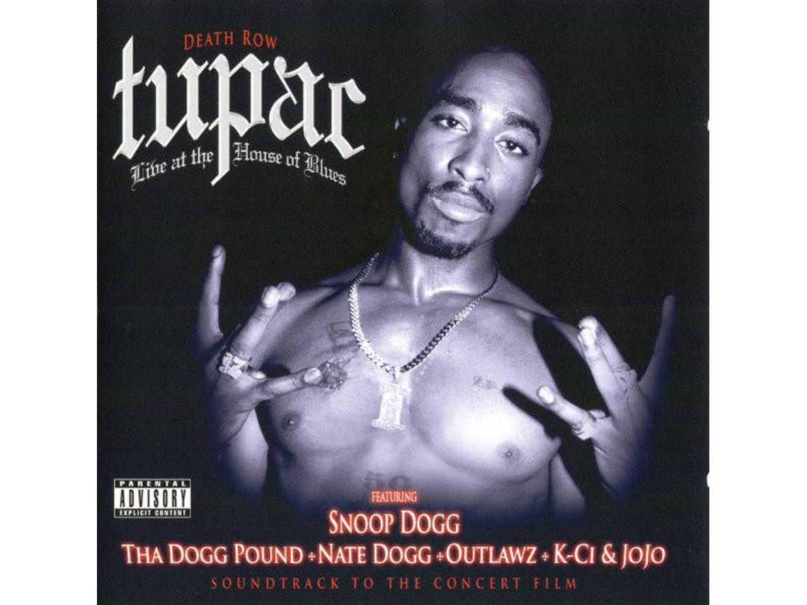 CD Tupac - Live At The House Of Blues (1CDs)
