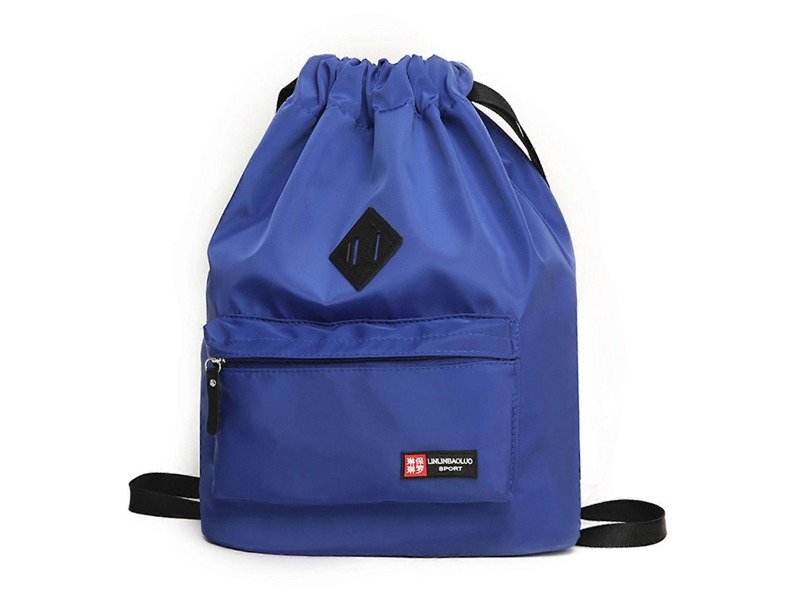 Mochila Esportiva De Grande Capacidade Para Academia, Ciclismo, Com Cordão, Resistente À Água, Ideal Para Viagens E Natação. Azul Royal.
