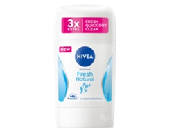 Desodorizante Nivea Natural Fresh Em Stick, 50ml