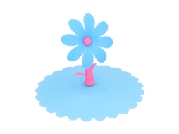 Tampa Silicone LAXISCREED para Copo Anti poeira com Alça Floral