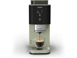 Máquina de Café Automática KRUPS SA401LE0 Coffee Crush Linchen (15 bar - 3 niveis de moagem)
