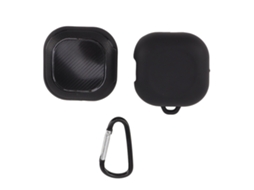 Capa Protetora Para Fones Bluetooth Galaxy Buds Pro/live Case Tpu Preta Durável