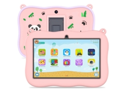 Lurelia Tablet Infantil 7'' Android, 2gb Ram 32gb Rom, Wi-fi Bluetooth, Software Educativo E Capa Antichoque