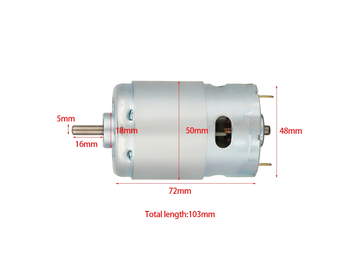 Motor Mini Alto Rpm 12v 24v
