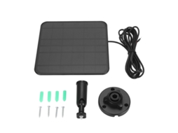 Carregador Solar 12w Para Campainha E Câmera Ip66 Ajustável