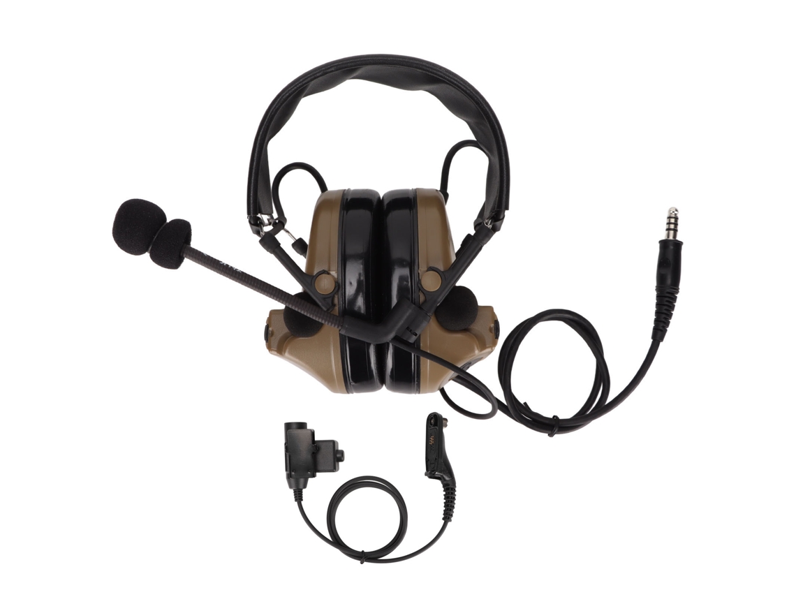 Microfone Militar Portátil Com Transmissão E Reprodução