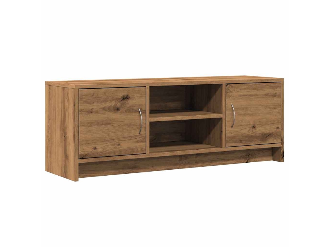 Tv Cabinet, Tv Cabinets Vidaxl Marrom Madeira Processada (n/a)