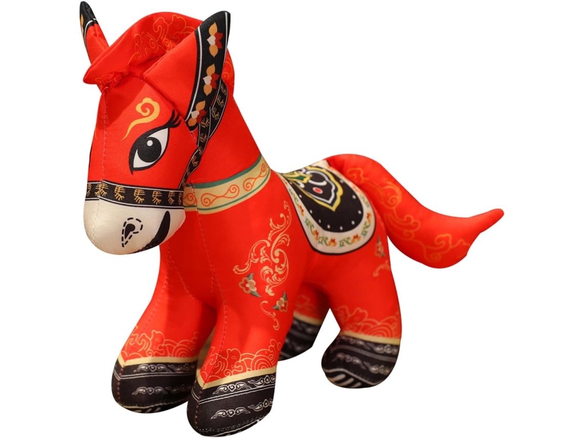 Cavalo de Pelúcia Para O Ano Novo Chinês