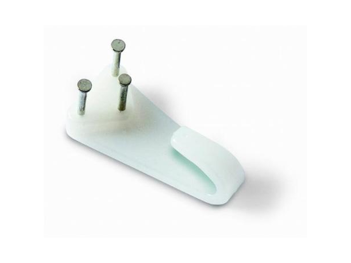 Soporte multiusos 3 clavos transparente blist-5