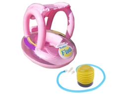 Boia Inflável Para Bebê, Assento De Piscina, Anel De Segurança, Boia Com Guarda-sol, Boia Para Bebê De 3 Meses A 6 Anos -aquaforge