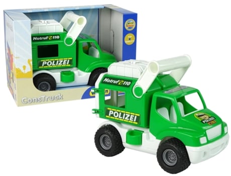 Carro De Polícia Construck Green Polesie 41906 Wader Polesie