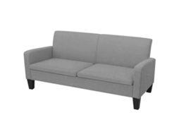 3-seater Sofa, 3-seater Sofas Vidaxl Cinzeto Tecido (n/a)