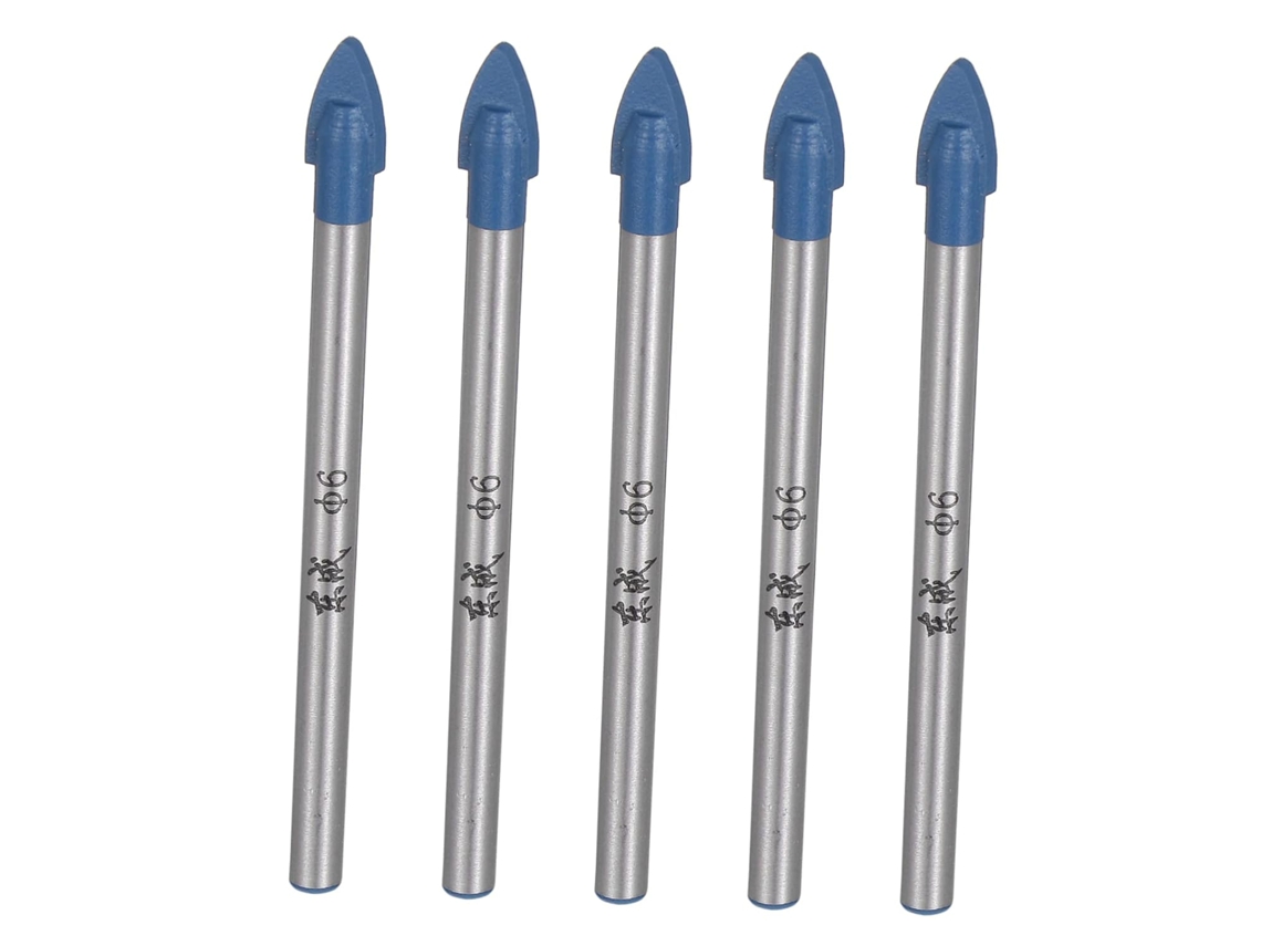 Conjunto De 5 Brocas Para Azulejo E Vidro, Abridor De Furos Para Cerâmica, Ferramenta De Perfuração