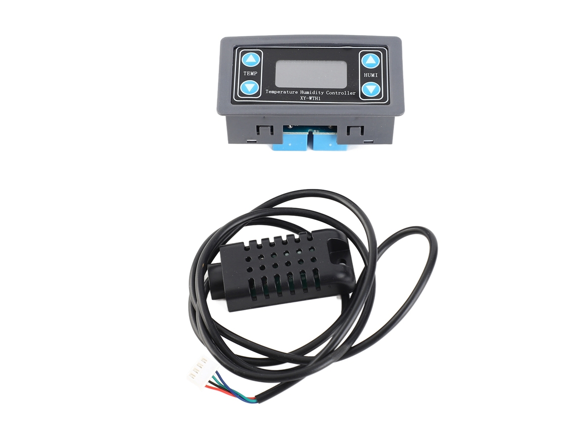 Yuru controlador Digital de Temperatura e Umidade Inteligente Termostato Umidistato para Incubadora Geladeira Freezer