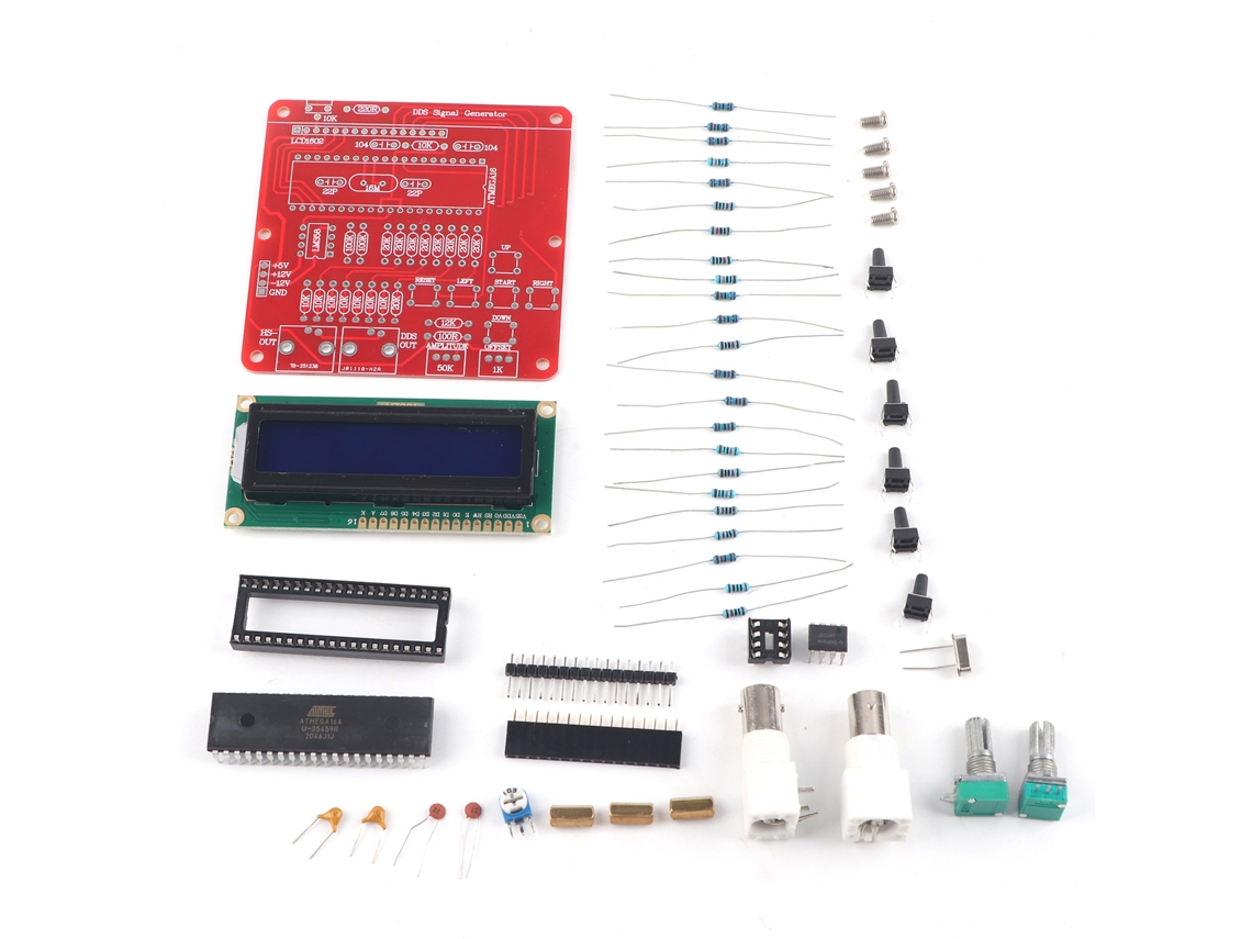 Kit Diy Módulo Gerador de Sinais Dds Onda Senoidal Triangular Quadrada S/MARCA