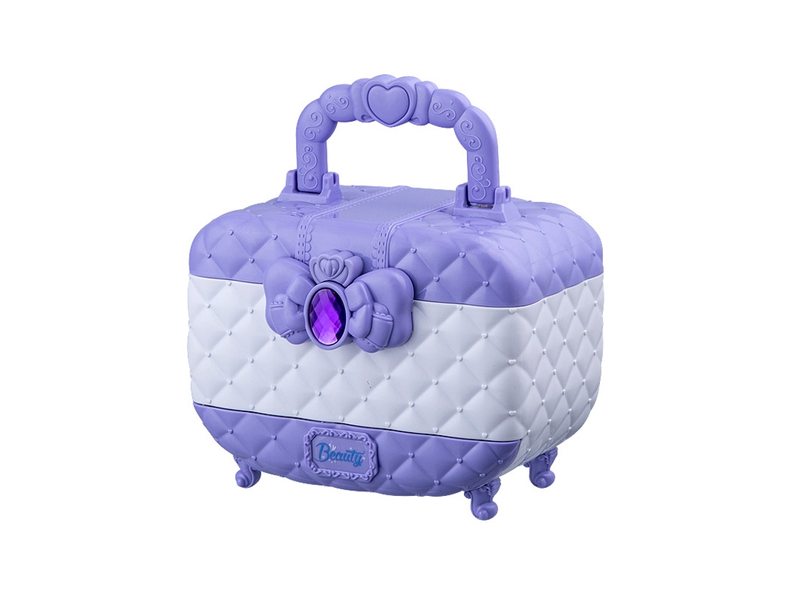 Bolsa De Cosméticos Para Crianças E Meninas, Kit De Maquiagem Portátil Para Crianças Pequenas, Cosméticos Para Crianças Laváveis, Kit