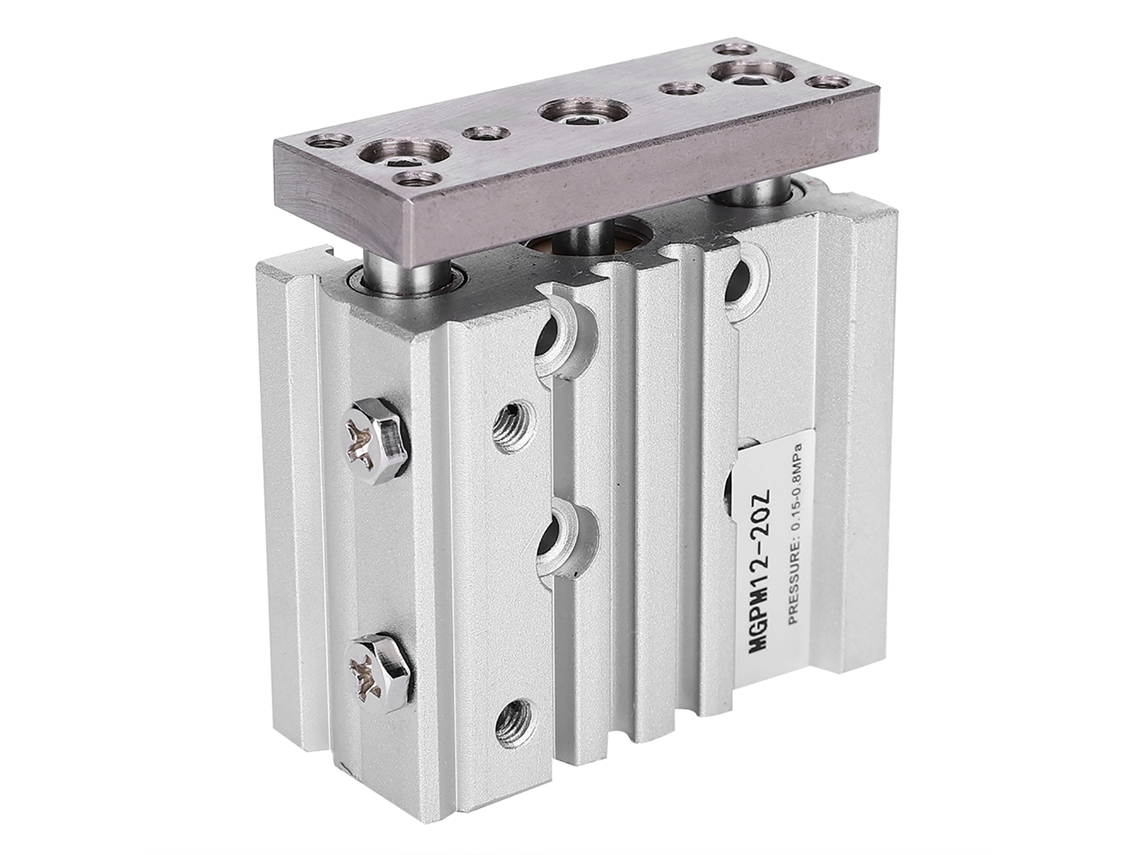 Cilindro Pneumático De Duplo Efeito Em Alumínio Laxiscreed Para Automação Industrial