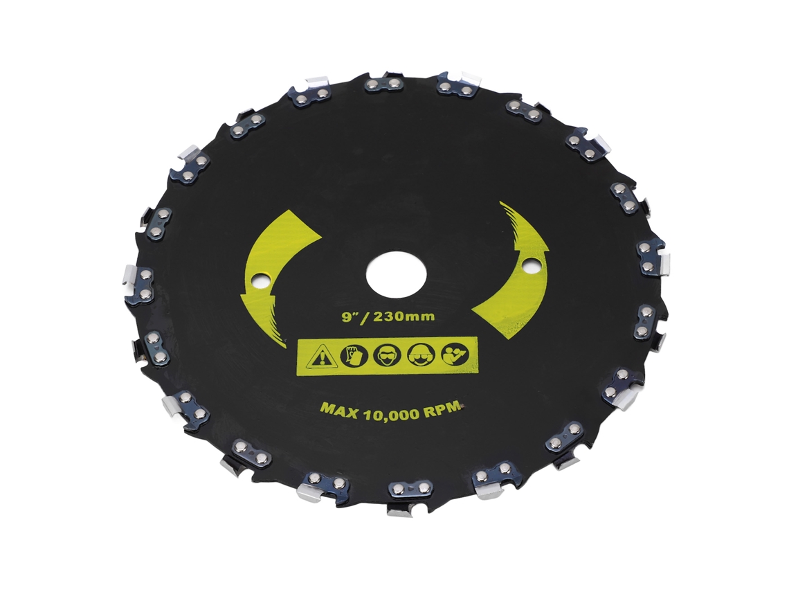 Disco De Cadena De Ángulo Recto Lâmina De Aço Ligado Roda De Serra Circular Para Madeira Plástico Gravado Forma 9 Polegadas 20 Dentes