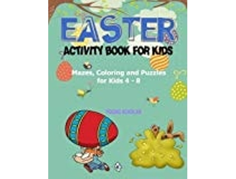 Livro Easter Activity Book For Kids De Scholar E Young (inglês)