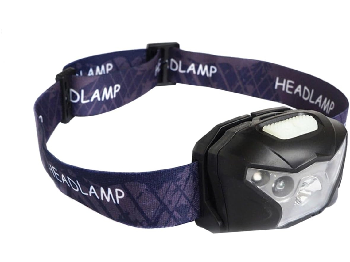 Lanterna Led Recarregável Via Usb Com Sensor Para Camping, Lanterna De Cabeça Led Para Camping E Exp Gokoco