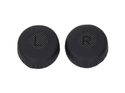 Almofadas Para Fones De Ouvido De Couro Proteína Espuma De Memória Para Qc3 Oe1 Preto