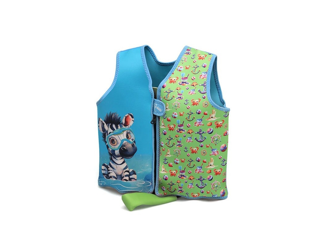 Colete Flutuante Neopreno Animais 12 24 Meses Kiokids