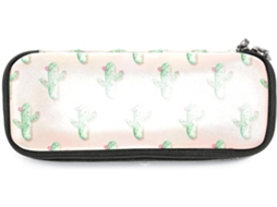 Estojo grande em formato de cacto, ideal para escola, mesa, adultos, meninas e meninos.