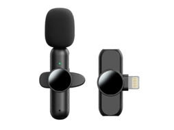 Microfone De Lapela Ao Vivo Com Interface Única 8 Pinos Aquaforge