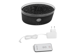 Laxiscreed Aromatizador Vulcão Desktop Com Luz Noturna, Umidificação E Controle Remoto Para Casa