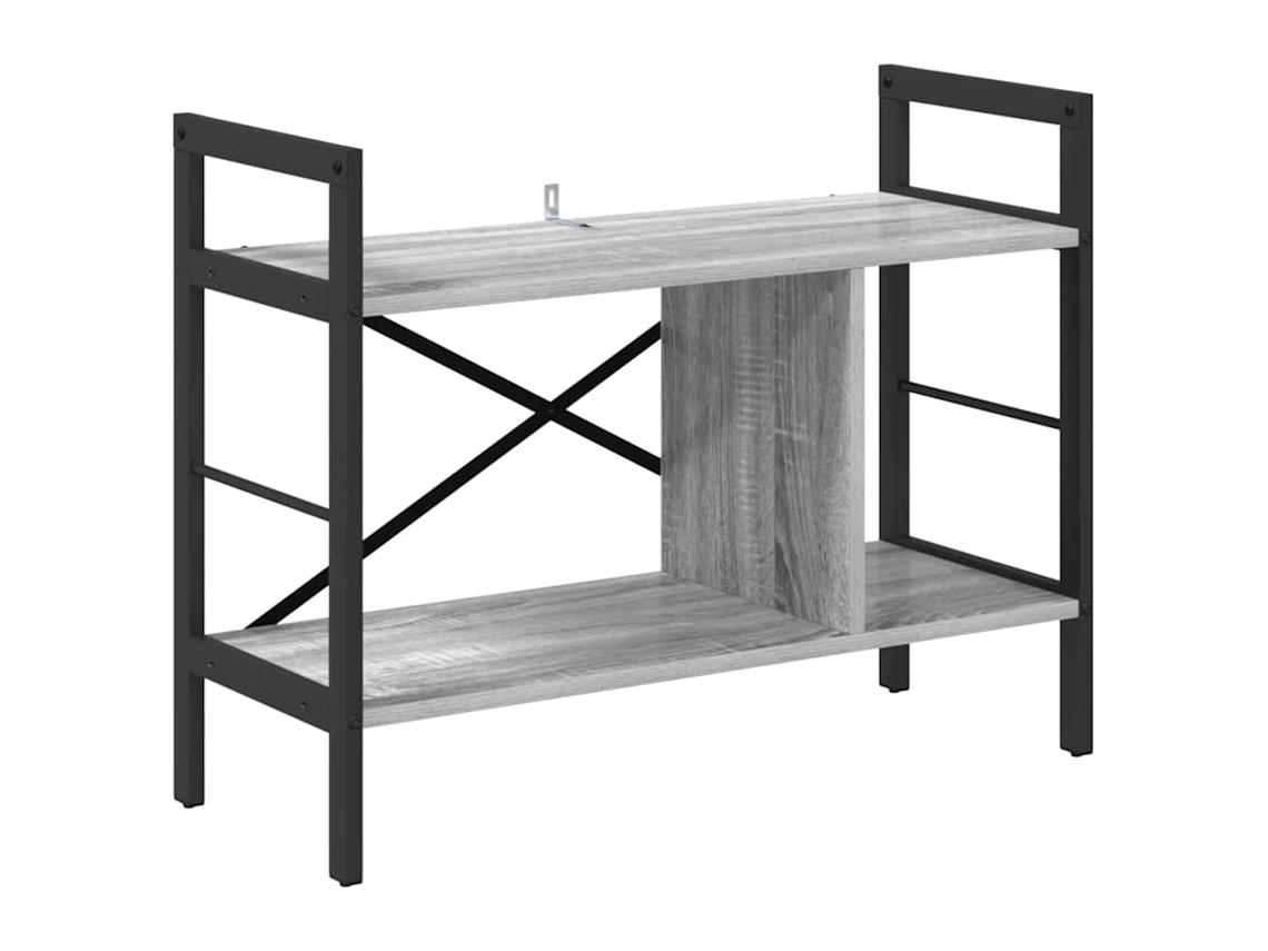 Prateleira em Cinza Sonoma com Madeira Processada MAISON EXCLUSIVE (75x30x58,5 cm)