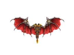 1Pcs Asas de Halloween ALLINLESS
