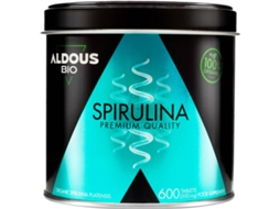 Suplemento Alimentar ALDOUS BIO Espirulina Orgânica Premium  (600 comprimidos)