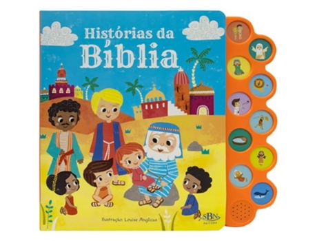Livro Maravilhas Bíblicas - Livro Sonoro Histórias Da Bíblia de Ana Cristina De Mattos (Português)