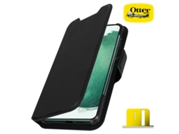 Capa Fólio para Samsung Galaxy S22+/S22 Plus OTTERBOX Pele Preto