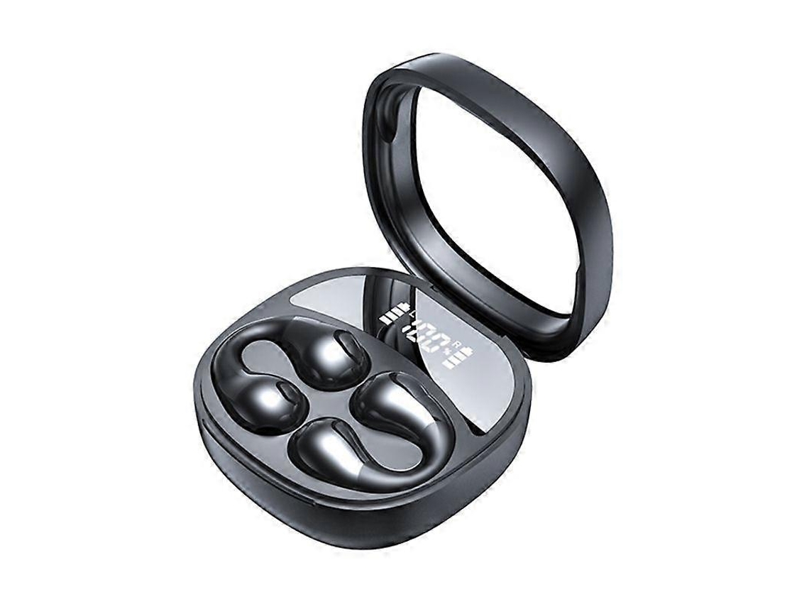 Fone De Ouvido Bluetooth Com Gancho De Orelha E Display Digital Jr01 VONKELIOS