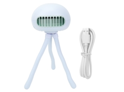 Ventilador Portátil para Carrinho de Bebê com Conversor de Frequência Usb Octopus BRILVIBERA