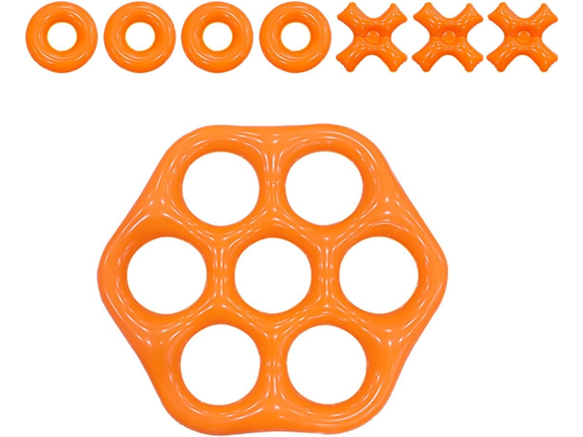Brinquedo Inflável Hexagonal Para Piscina – Brinquedo De Banho Grosso E Inflável Com Bonecos Coloridos Para Jogar Água