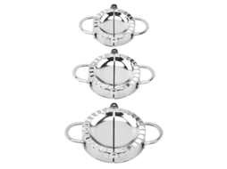 Conjunto 3 Moldes Bolinhos 7,5 8,5 9,5cm, para Ravioli Tortas e Rolinhos Massa ZYBLSSBB
