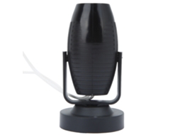 Luz de Palco Led Mini Portátil Ângulo Ajustável 180° 1w Ac85 265v Preto Luz Verde