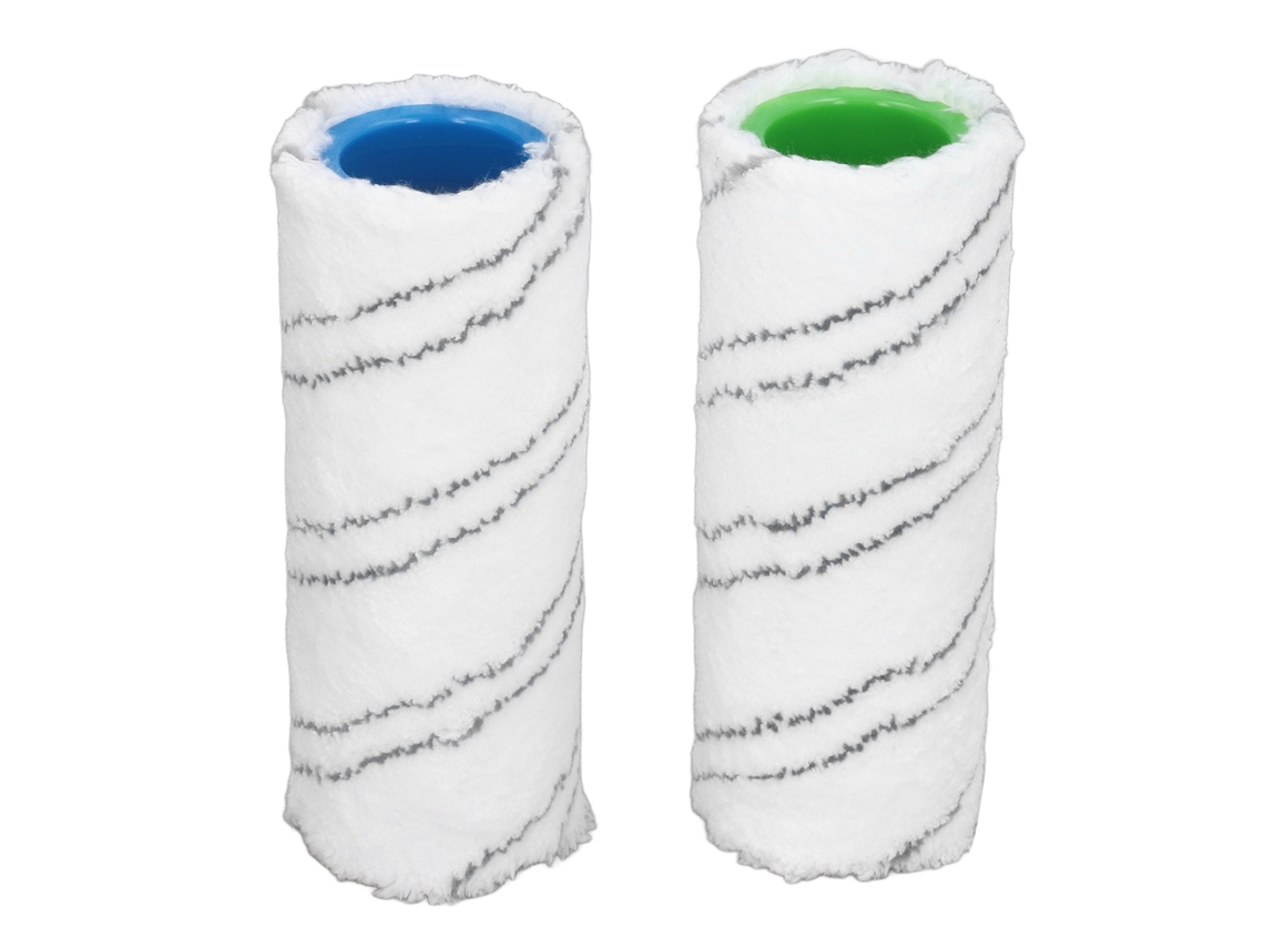 Roda de Pincel Substituta Microfibra Lavável para Karcher Fc3 Fc3d Fc5 | S/MARCA