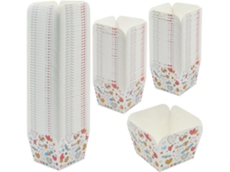 Formas De Papel Para Muffins E Cupcakes - 100 Unidades. Em Formato Tulipa.